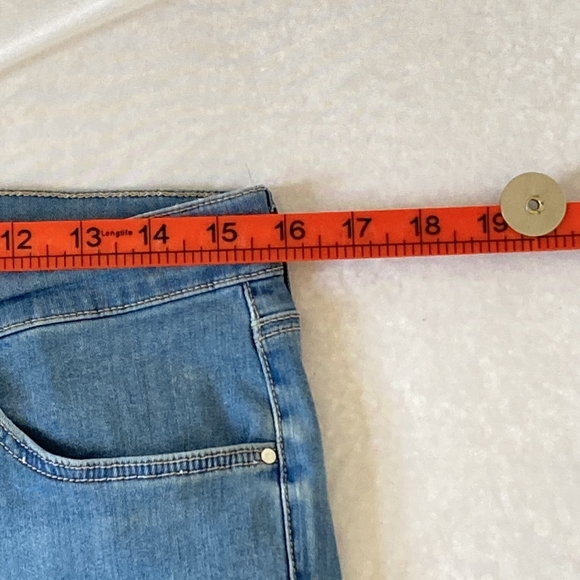 Preloved Topshop Men's Skinny Denim Jeans Blue Size 32 - Small Marks - Picture 14 of 15